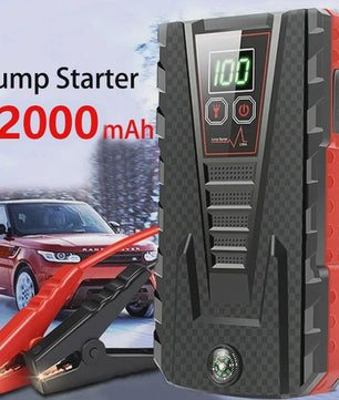 DWiusty 12000mAh Powerbank & Auto Start Booster: Start Benzine/Diesel Auto's Direct & Noodstroom