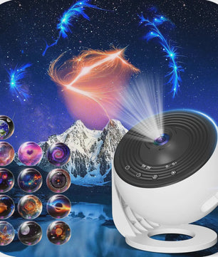 Galaxy Projector Pro: 360° Sterrenhemel & Melkweg Projector met 13 Thema's