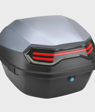 Motor Scooter Topkoffer - Grote Waterdichte Opbergbox met Slot