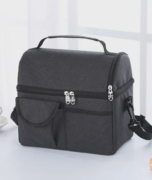 Herbruikbare Geïsoleerde Lunchtas - Thermisch, Waterdicht & 8L Capaciteit voor Mannen en Vrouwen