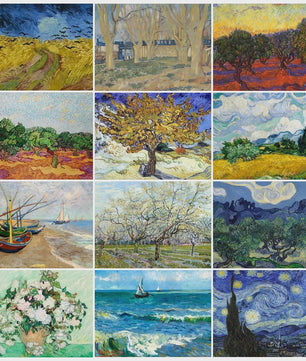 DIY Diamond Painting: Van Gogh Meesterwerken - Almond Blossoms & Starry Night