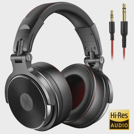 Oneodio Studio Pro 50 DJ Koptelefoon met Microfoon - Over-Ear HiFi Monitor Headset