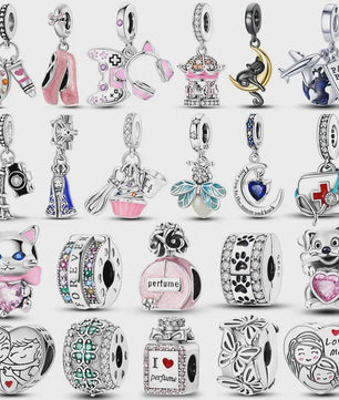 925 Zilveren Bedel - Mode Hanger voor Dames Armbanden