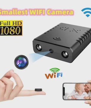 Mini WiFi Camera Full HD 1080P met Nachtzicht en Bewegingsdetectie
