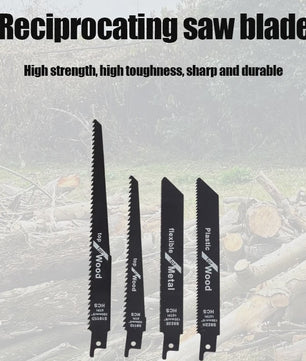 Reciprozaagbladen Set (5/10 Stuks) HCS - Voor Hout, Metaal & PVC - 15/20cm