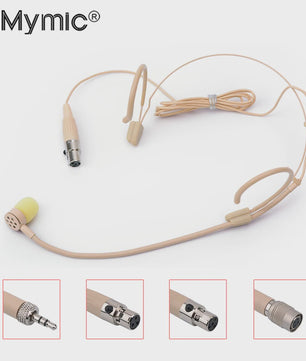 Hoogwaardige Zang Headset Microfoon - Unidirectioneel met 3.5mm/4-pin/3-pin Jack