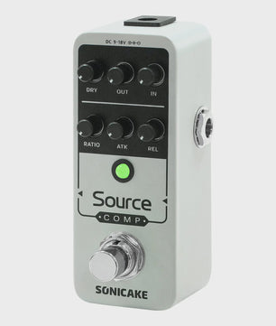 SONICAKE Source Compressor 1176 - Analoge Gitaar Effectpedaal met Studio Kwaliteit en Buffered Bypass