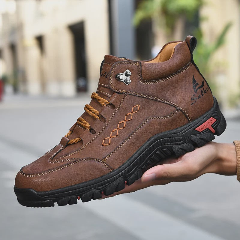 Heren Hoge Fashion Laarzen - Lente/Herfst Outdoor & Hiking Schoenen met Dikke Zool