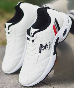 Herensneakers Leer - Casual & Sportief - Comfortabele Outdoorschoenen