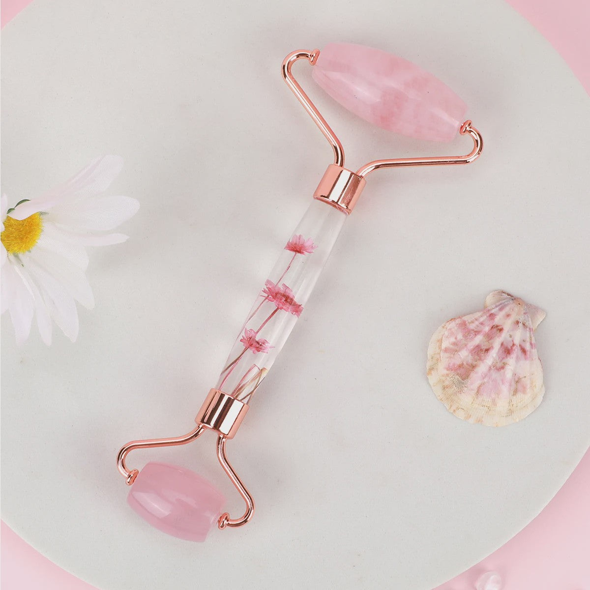 Natuurlijke Jade Roller Gezichtsmassager - Huidverzorging & Ontspanning