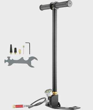 Krachtige 4500PSI PCP Handpomp met Manometer voor Airsoft, Banden en Kajaks