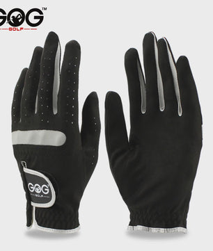 Heren Golfhandschoen Zwart - Ademend & Antislip - Links/Rechts