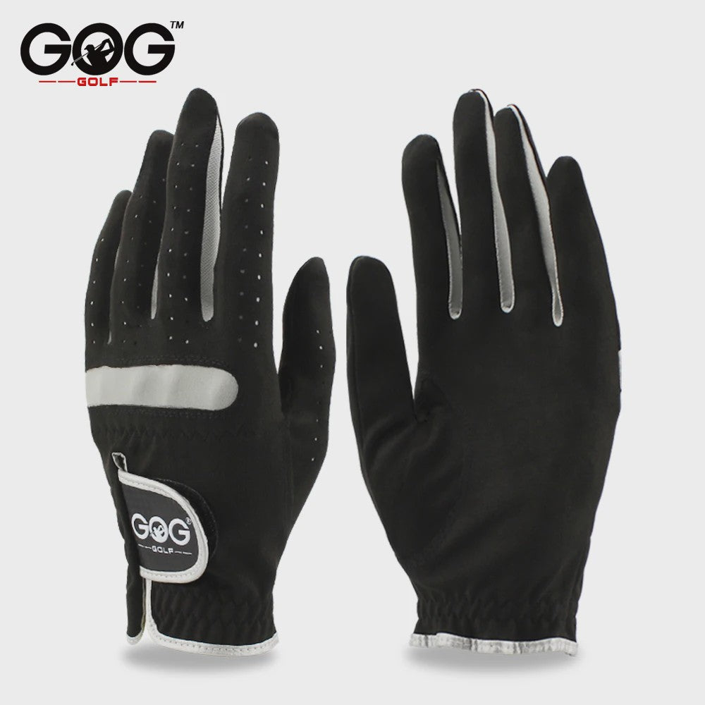 Heren Golfhandschoen Zwart - Ademend & Antislip - Links/Rechts