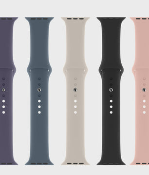 Sport Siliconen Bandje voor Apple Watch 38-49mm - Serie 1 t/m 11, SE, Ultra