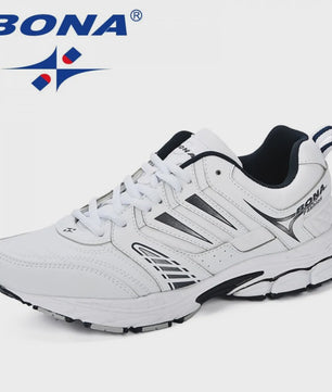 BONA Heren Sportschoenen - Ademend & Comfortabel voor Lopen en Outdoor