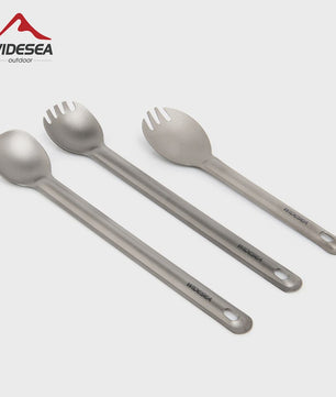 Widesea Titanium Spork - Lichtgewicht Outdoor Bestek voor Kamperen, Hiken en Reizen