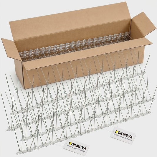 KOKMEYA RVS Vogelprikkers 5M/10M - Flexibele Basis voor Balkon, Dak, Tuin
