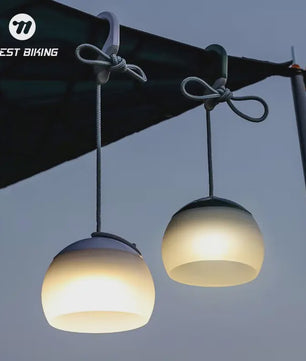 WEST BIKING Draagbare Camping Hanglamp - USB Oplaadbaar LED Kampeerlicht