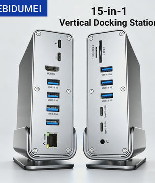 15-in-1 USB-C Docking Station met 4K60Hz, PD 100W en Gigabit Ethernet