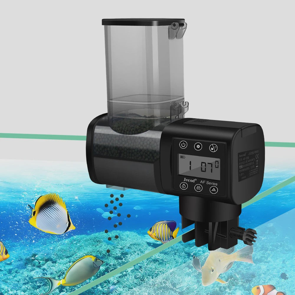 Jebao Jecod Automatische Aquarium Voederautomaat met Digitale Timer & Afstandsbediening