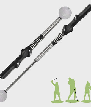 Intrekbare Golf Swing Trainer met Klik Feedback - Verbeter uw Slag