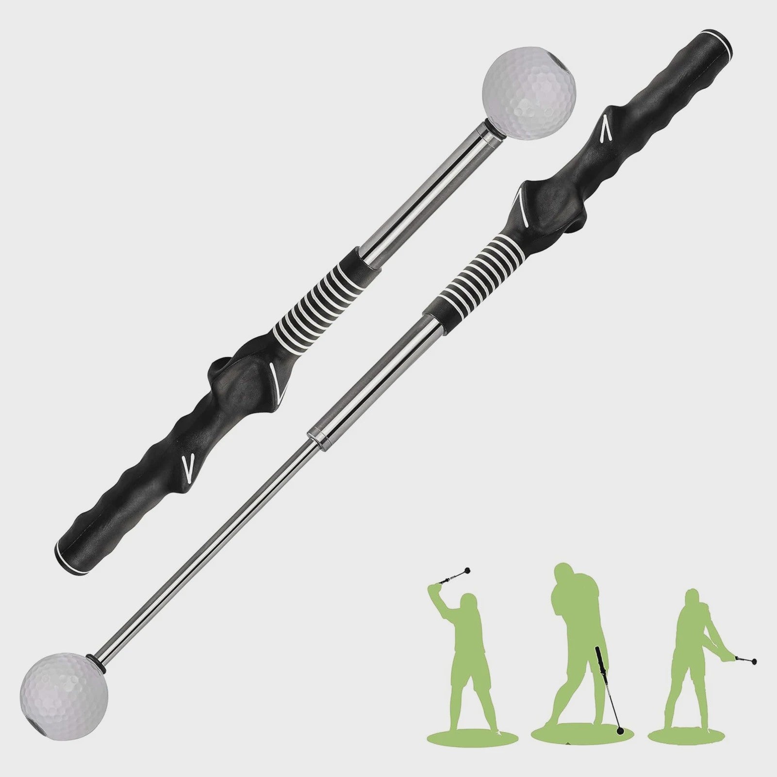 Intrekbare Golf Swing Trainer met Klik Feedback - Verbeter uw Slag