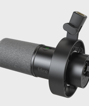 FIFINE K688 Dynamische Microfoon: USB/XLR, Touch-Mute, Volumeregeling & Koptelefoonaansluiting