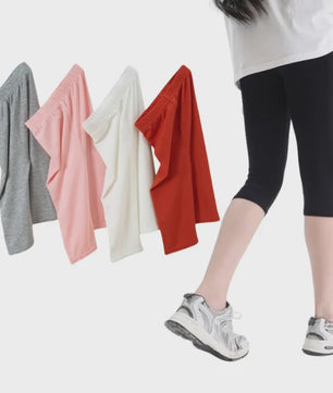 Meisjes Caprileggings - Zomerbroekjes tot de Knie in Candy Kleuren (3-12 Jaar)
