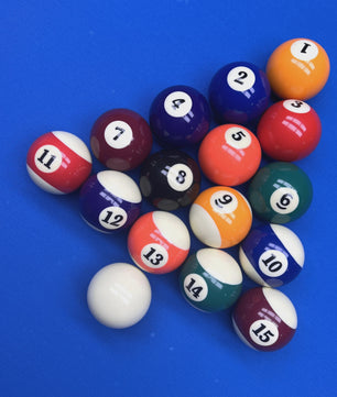 Professionele Billiart Ballen Set - 16 Stuks, 57mm Standaard Maat voor Pooltafel Spelletjes