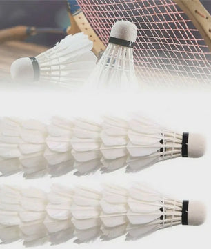 Set van 3, 6 of 12 Duurzame Badminton Shuttles - Pro Training & Outdoor Sport