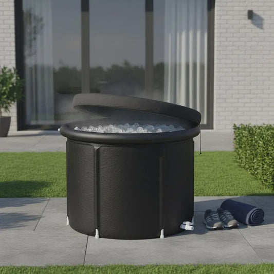 Draagbare Opblaasbare Cold Plunge Tub - 85x75cm, 330L - Ideaal voor Atleten & Herstel