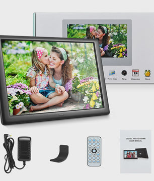 10 Inch Digital Photo Frame Electronic 1920*1080IPS/Music/Video Player/Calendar/Alarm USB Or SD Card With Remote Control