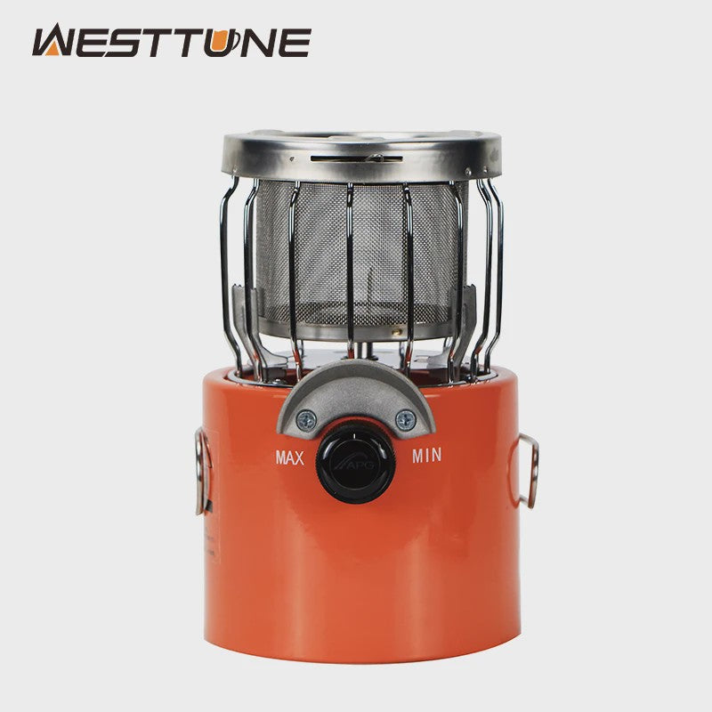 WESTTUNE 2-in-1 Draagbare Camping Gasbrander & Kachel - Koken en Verwarmen