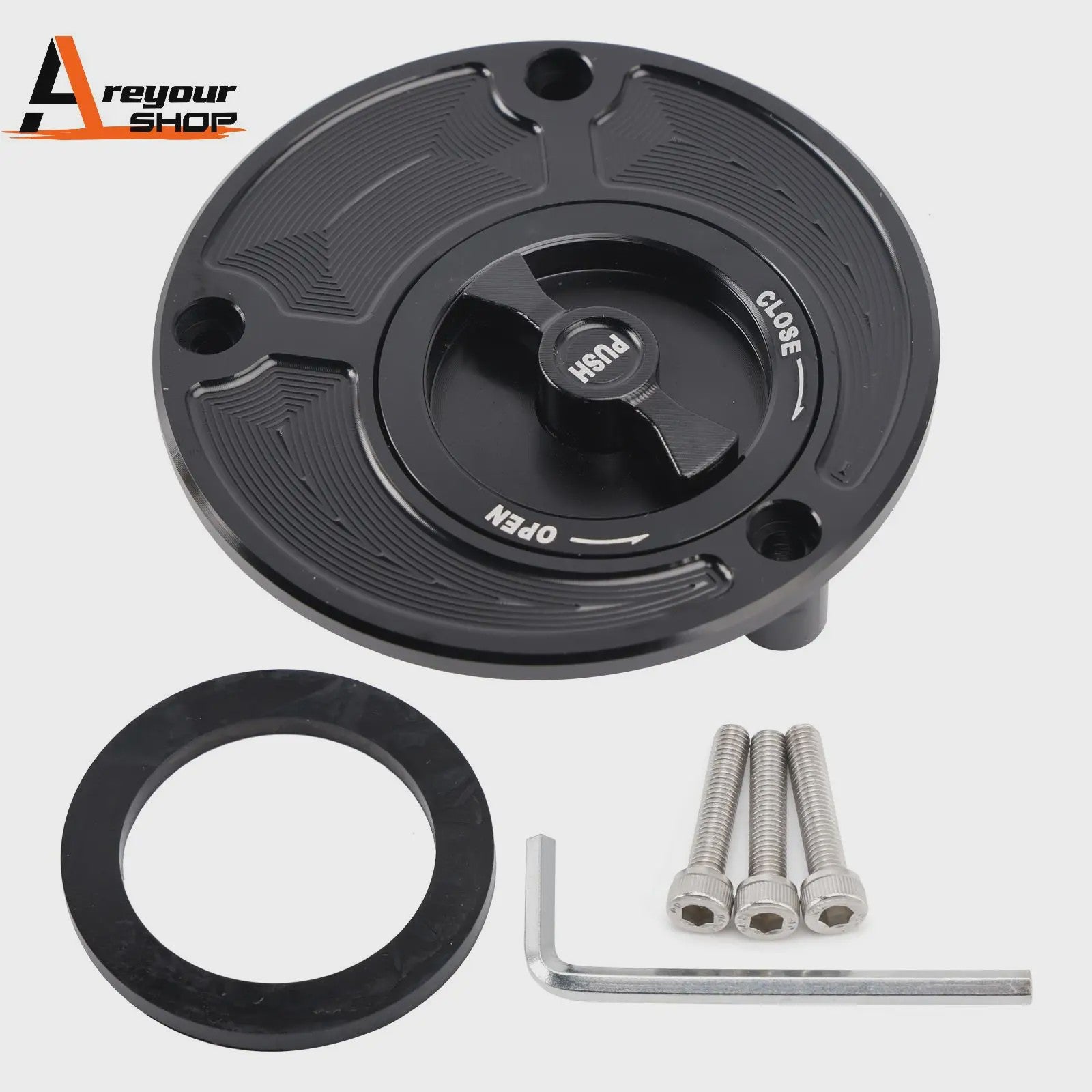 Snelsluitende Keyless Tankdop voor Cagiva Mito 125 / Evo (1990-2014)