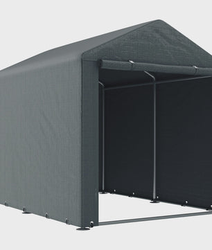 Outsunny Tuinopslag Tent 2x2m - Waterdichte Fietsenstalling met Stalen Frame