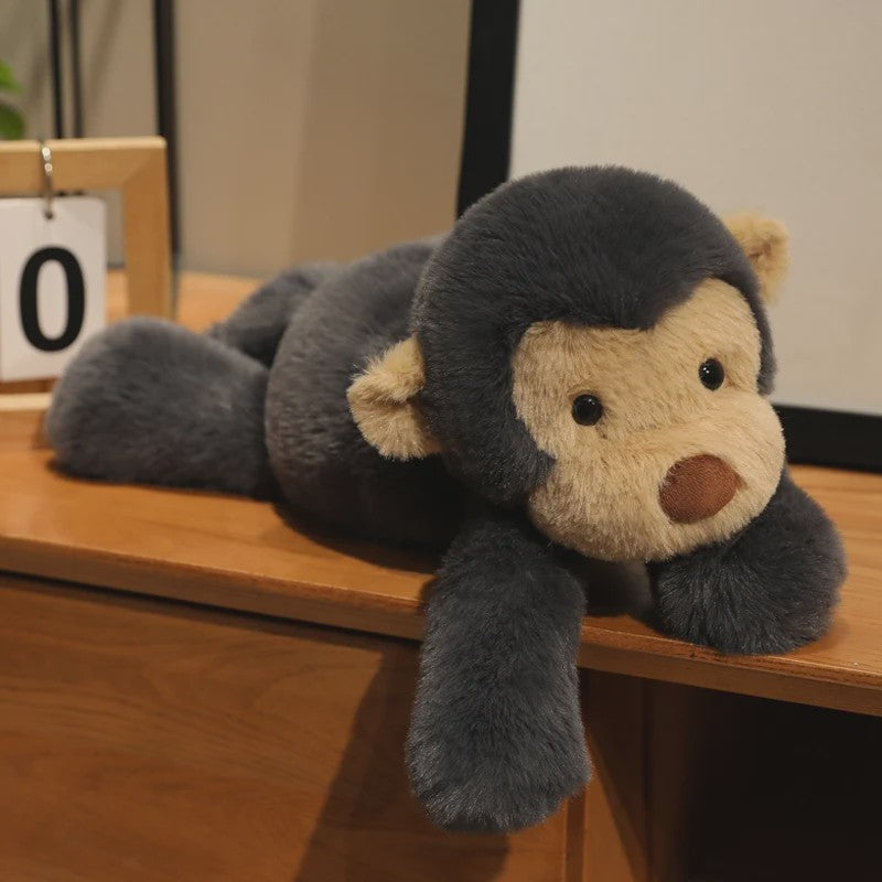 Kawaii Aap Knuffel 40cm - Schattige Pluche Speelgoed Pop voor Kinderen, Perfect Festival Cadeau