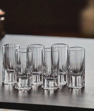 30ml Kristallen Shotglazen Set - Elegante Borrelglazen voor Whiskey, Tequila & Feesten
