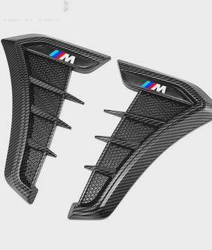 Decoratieve Zijfender Stickers voor BMW M Performance - Carbon & Piano Black