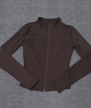 Dames Sportjack met Lange Mouwen - Ideaal voor Fitness, Yoga en Training