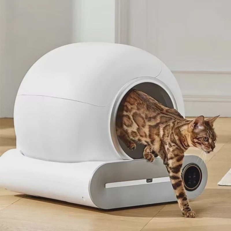 Automatische Kattenbak Smart XL met App Bediening - Grote Capaciteit & Zelfreinigend