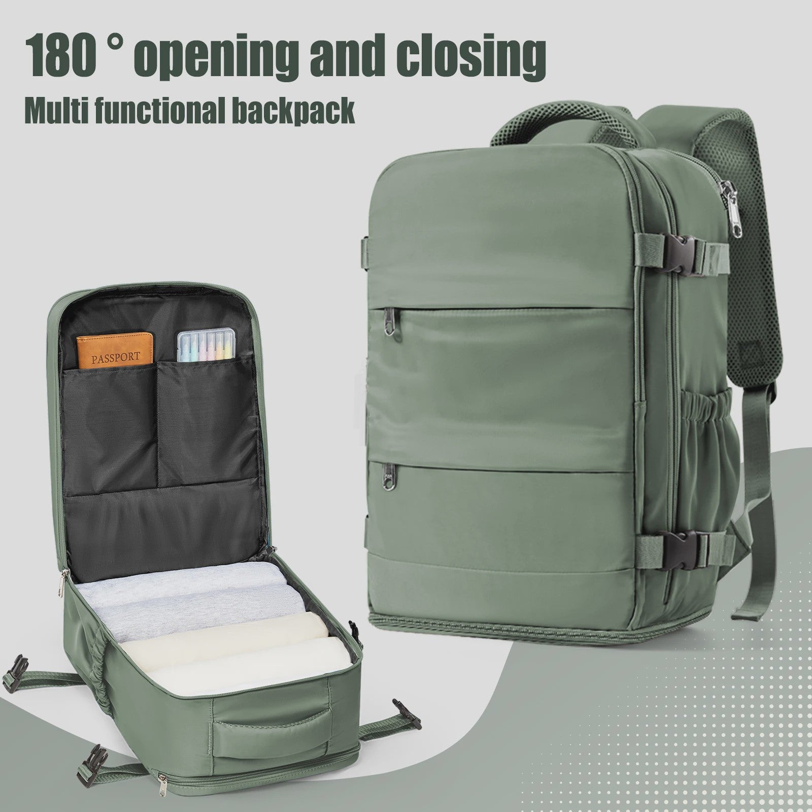 Ryanair Handbagage Rugzak 40x30x20cm - Cabine Koffer, Laptop Backpack voor Dames & Heren