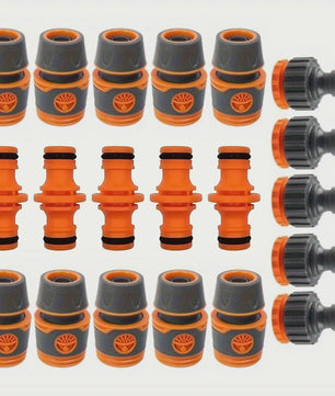 20 Stuks Tuinslang Snelkoppelingen Set - Waterkraan & Slang Verlengstuk
