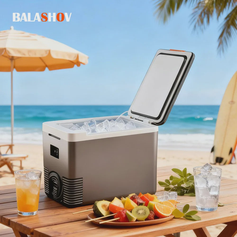 Draagbare Mini Koelkast 10L - 12V Auto & 220V Huis - Koelen & Verwarmen