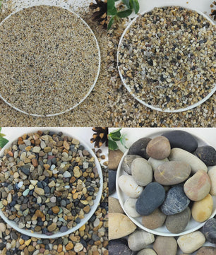 Natuurlijke Rivierstenen & Kiezels - Decoratief Grind voor Aquarium, Tuin & Planten