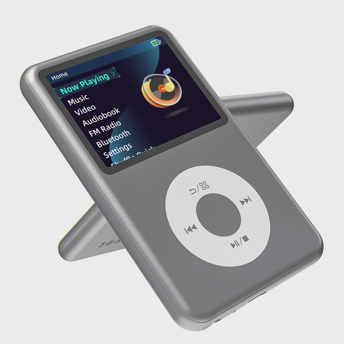 INNIOASIS Y1 MP3 Speler met Bluetooth, 64GB - Draagbare Muziek & Video Speler