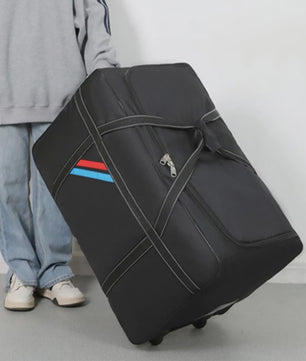 Grote Opvouwbare Reistas met Wielen - 180L Trolley Bagage voor Weekend of Vakantie