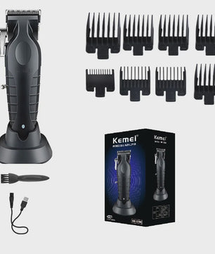 Kemei KM-2296 Oplaadbare Baardtrimmer & Lichaamstrimmer voor Mannen - Draadloos & USB