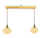 Japanse Glazen Hanglamp – Minimalistisch Nordic Design – LED E27 – Verstelbaar Snoer 200 cm – Sfeervolle Interieurverlichting