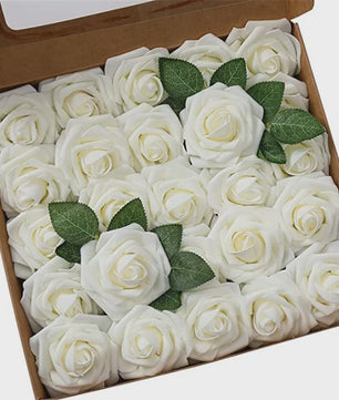 Kunst Rozen Foam - Set van 10 tot 100 Stuks - Decoratie Bruiloft, Feest & Cadeau