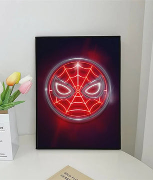 Frameloze Spiderman Poster - Marvel Kunst Print voor Woonkamer, Slaapkamer, Bar